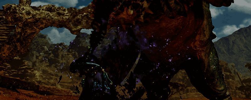 怪物猎人荒野大锤集中打击相关画面