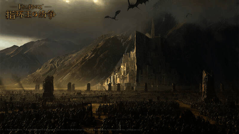 游戏中奇幻中土世界画面