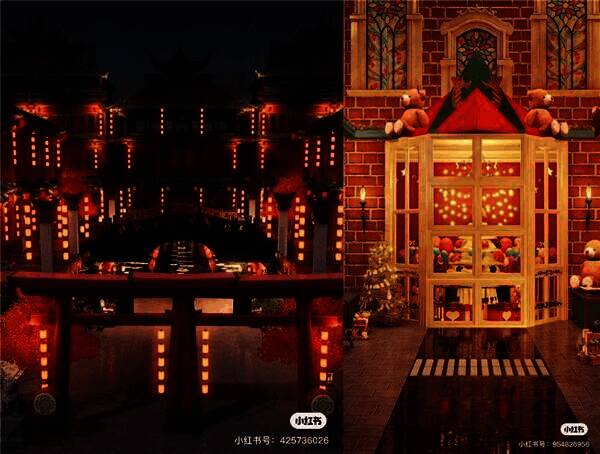 《以闪亮之名》新年氛围感家园画面