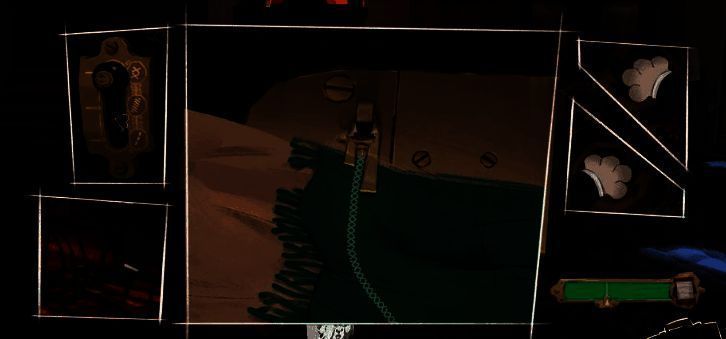 落日山丘512房屋内场景画面