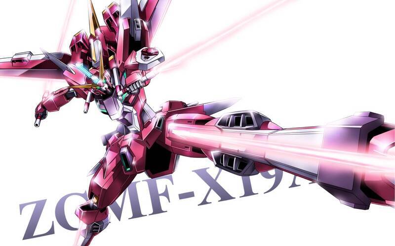 无限正义敢达(seed爆发)战斗效果图