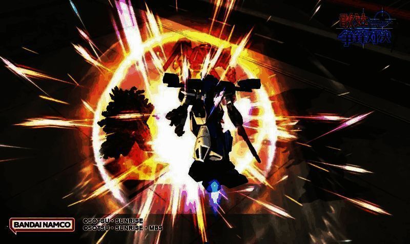 空中霸王爆裂者敢达格斗技能图片