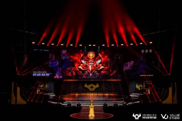 AR技术打造的赛事舞台