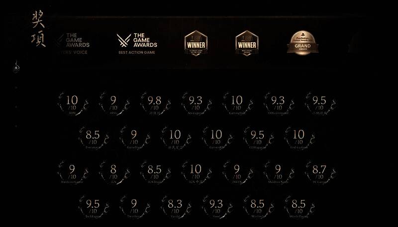 《黑神话：悟空》销售数据相关画面