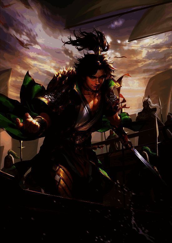 江东双壁·孙策相关宣传图