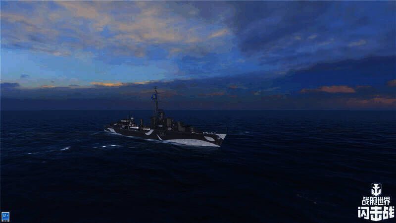 L系VII级驱逐舰休伦外观