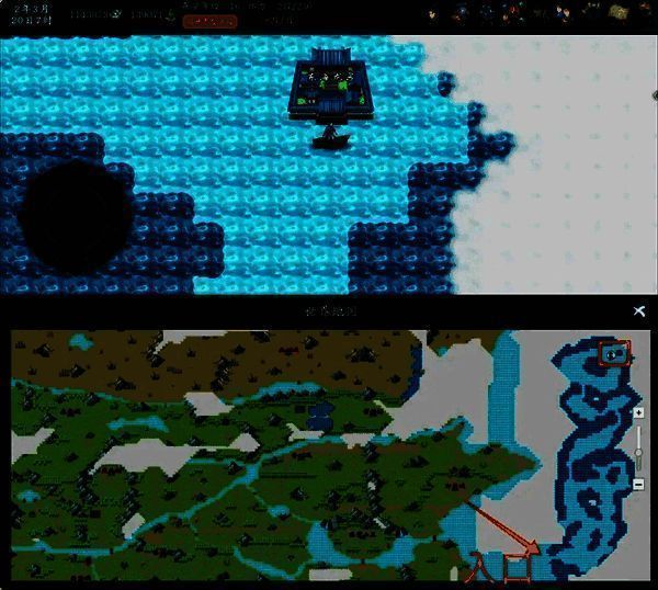 碧原村及万年玄土龟位置图