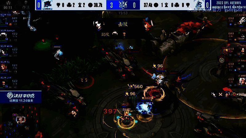 LNGM与LF比赛精彩画面