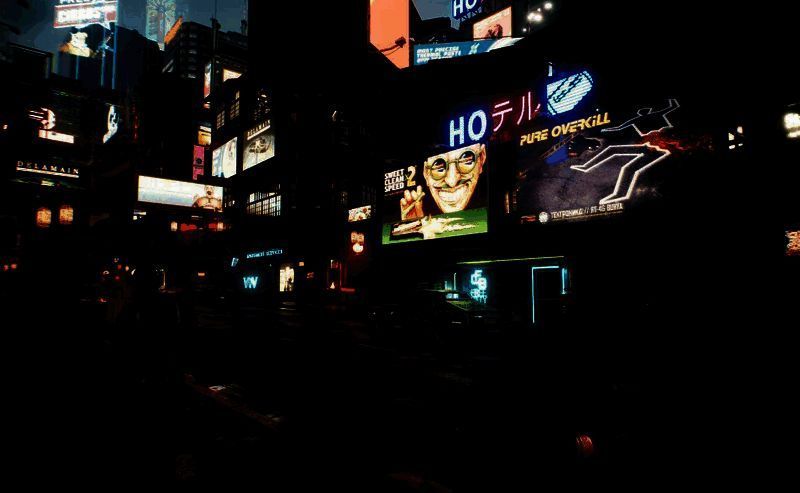 赛博朋克2077游戏宣传图