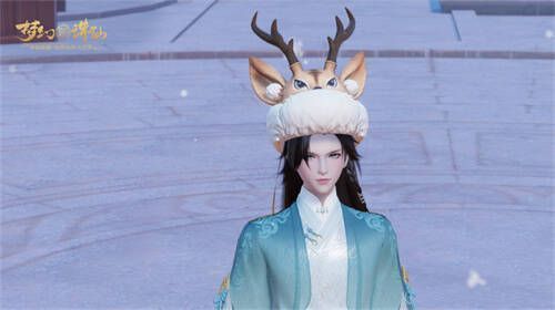 狍皮帽发型展示画面