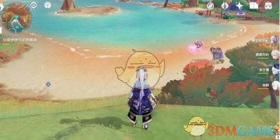 圣遗物副本东侧传送点附近的挑逗幻写灵