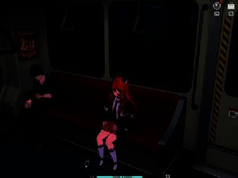 异环地铁窗外风景画面