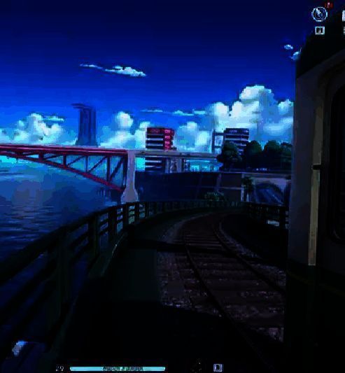 异环地铁乘坐场景画面