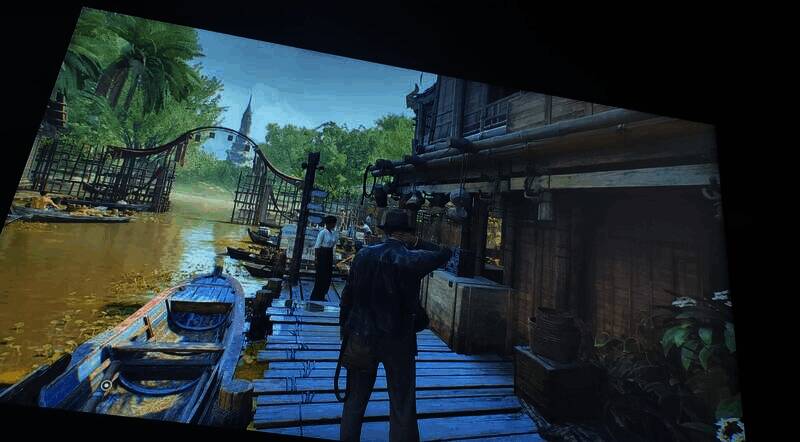 《夺宝奇兵:古老之圈》第三人称视角画面2