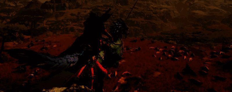 怪物猎人荒野骑乘魔物画面