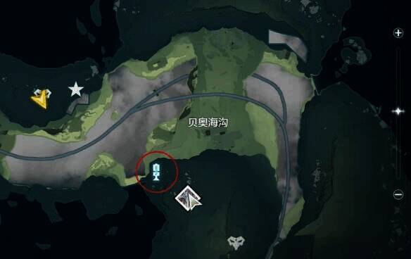 贝奥海沟下方传送点图片