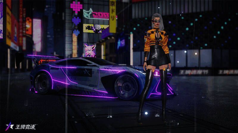 《王牌竞速》哈迪斯升级后干扰效果展示图