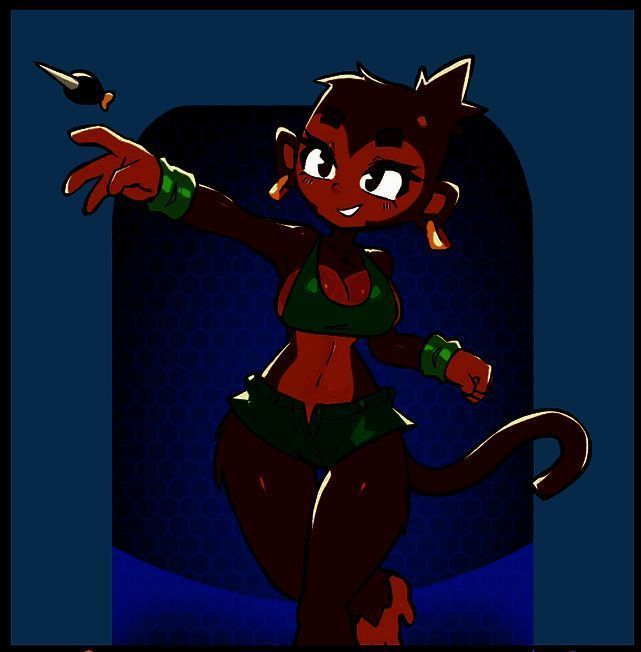 《气球塔防6》中拟人化猴子形象1