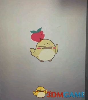 在procreate中绘制桃子示例图