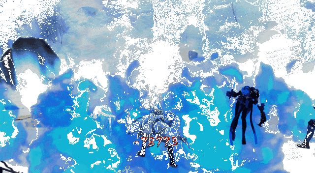 巫皇女发动龙巫之焰技能动图