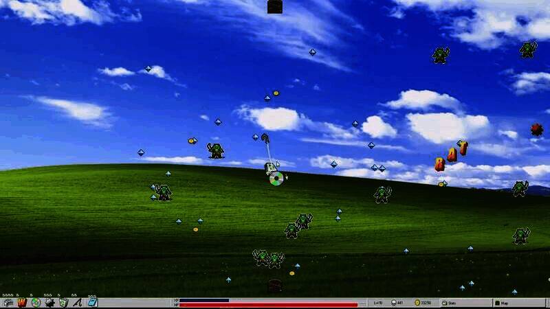 《Desktop Survivors 98》游戏画面