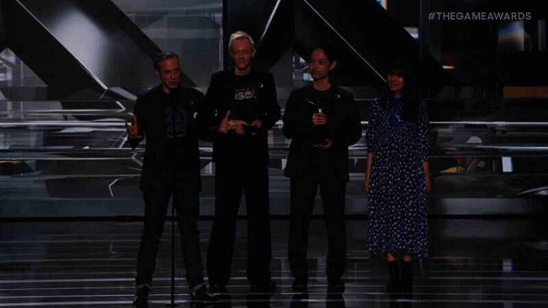 创意总监Nicolas Doucet领奖画面