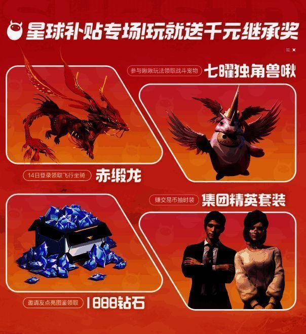 《创造吧!我们的星球》终测福利活动展示图