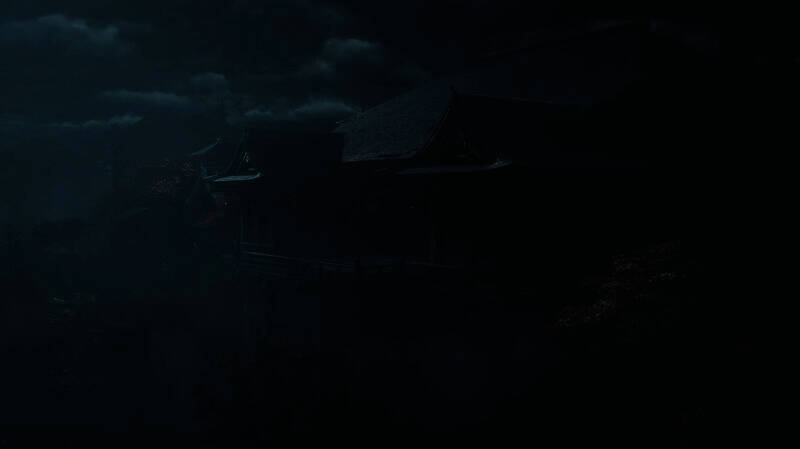 充满诡异氛围的游戏关卡