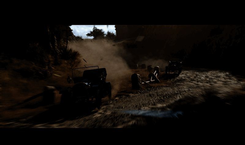 马和车双重载具画面