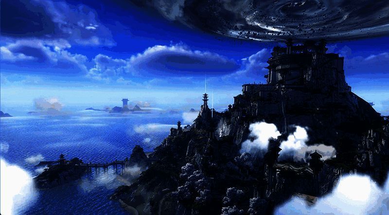 逆水寒手游东极海场景图