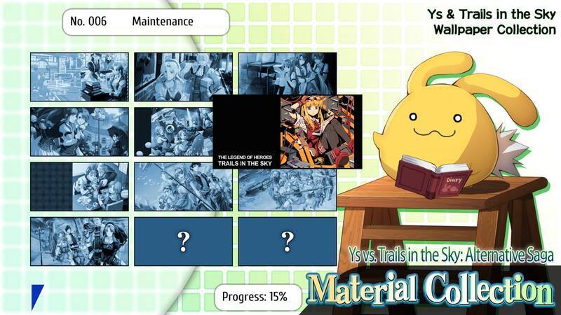 《伊苏vs.空之轨迹：抉择传奇》游戏截图2