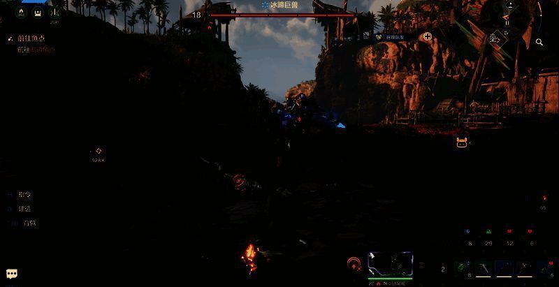 冰蹄巨兽战斗场景配图1