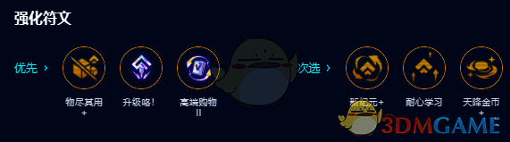 福牛九五阵容强化符文推荐图