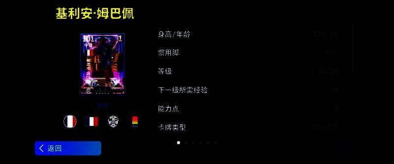 姆巴佩在球场上的英姿图片