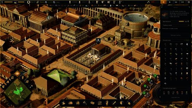 《万神之城》优化后的运行画面