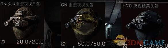 三角洲行动夜视头盔展示