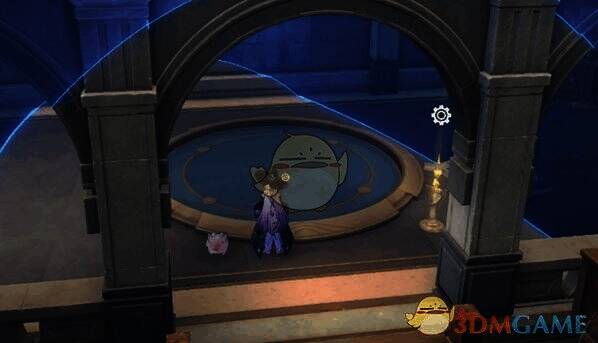 电梯下方平台在上方的场景