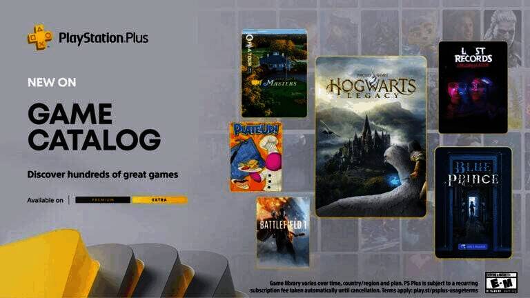 欧美服PS Plus四月新入库游戏相关图片
