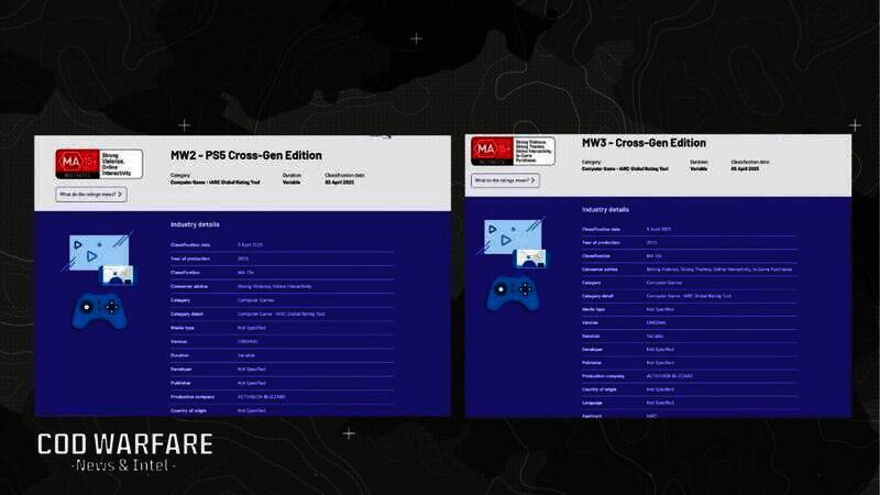 《使命召唤6:现代战争2》和《使命召唤8:现代战争3》相关图片1