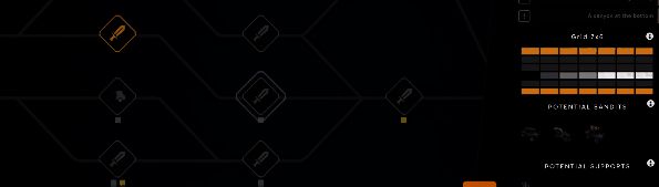 《Fogpiercer》地图上的决策场景