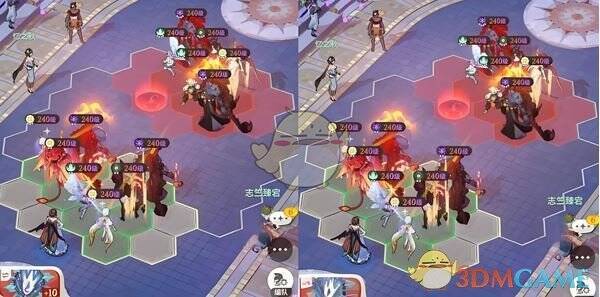 高分数段战斗界面