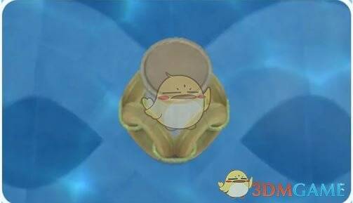 小海豹碰撞泳圈柱画面