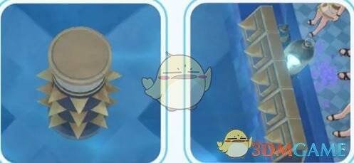 小海豹碰撞尖刺柱画面