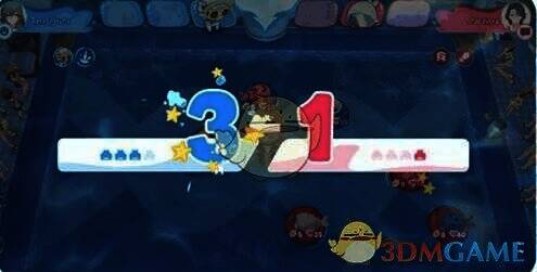 击败对手小海豹获得积分画面