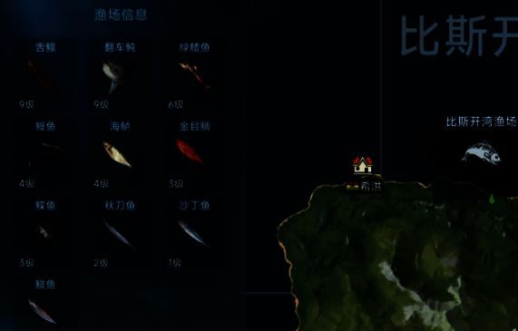 北海渔场鱼类分布相关图片