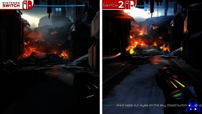 《银河战士Prime 4》Switch和Switch 2版画面差异对比6