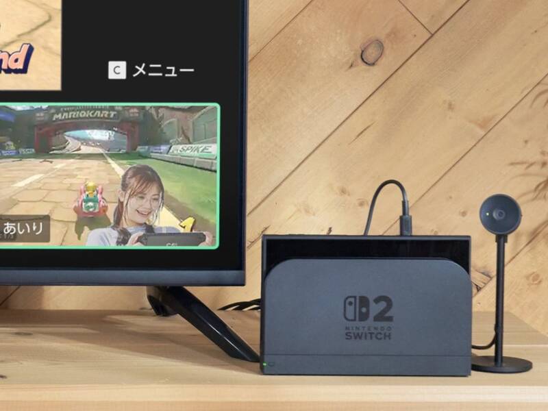 Switch 2视讯聊天画面模式相关图片