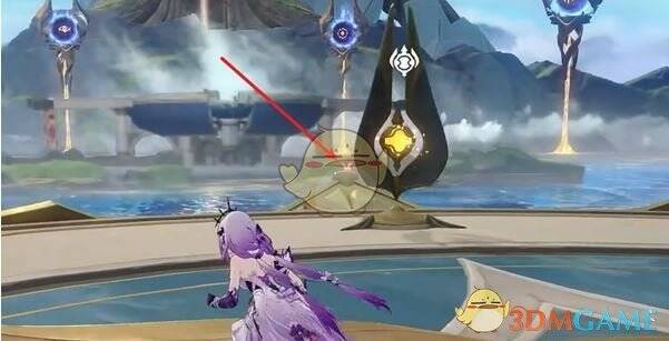 第三只若虫在装置旁的图片