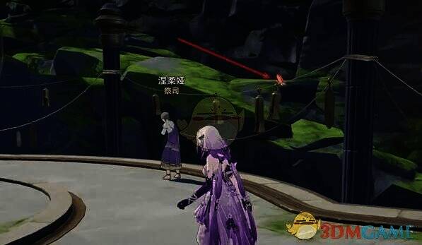 第十只若虫在npc祭司右边的图片