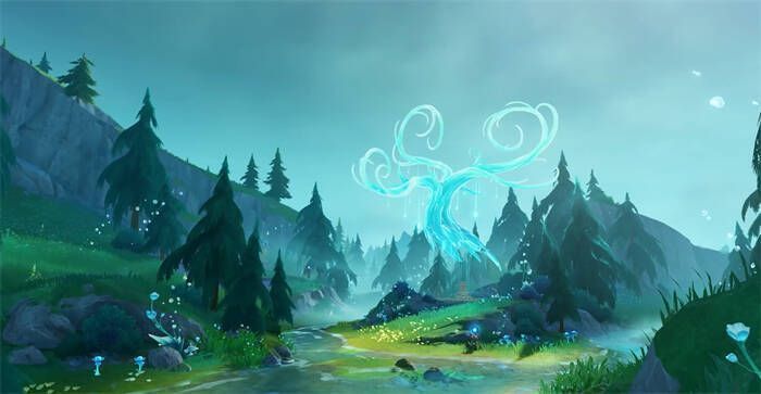 《原神》4.2版本伊黎耶林区画面